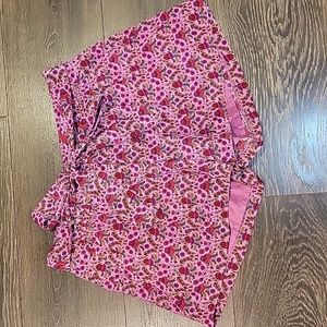 ❤️ MISS ME MM COUTURE PLEATED TIE WAIST FLOWY SHORTS, SMALL